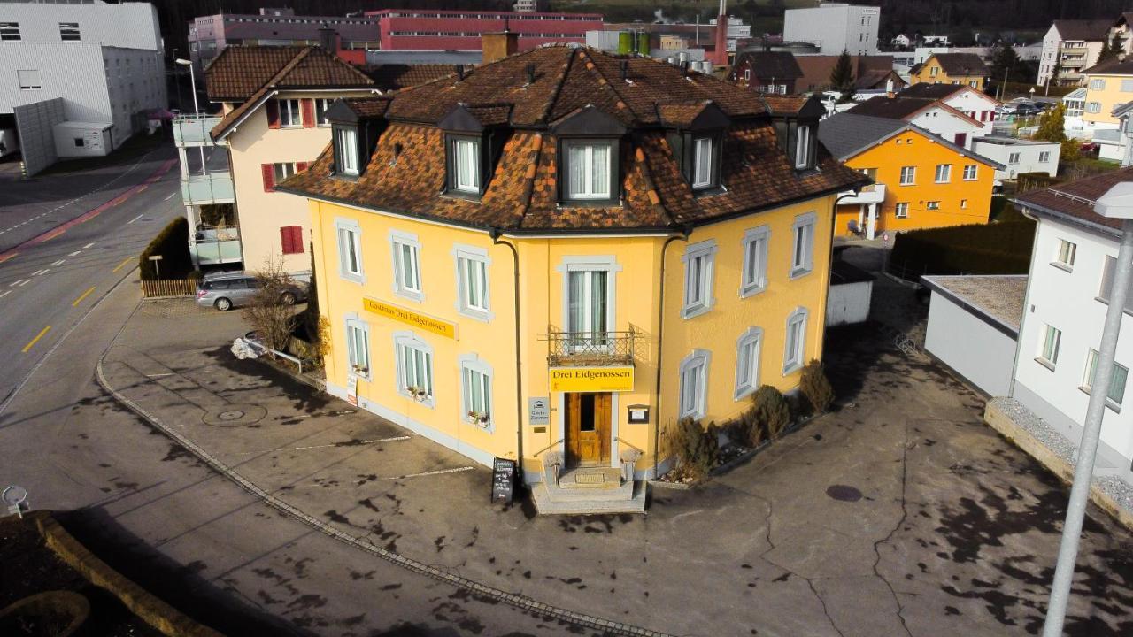 Gasthaus Drei Eidgenossen Bischofszell Екстер'єр фото