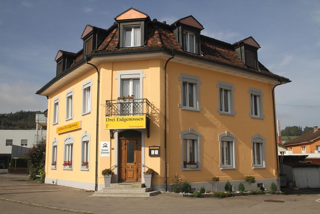 Gasthaus Drei Eidgenossen Bischofszell Екстер'єр фото